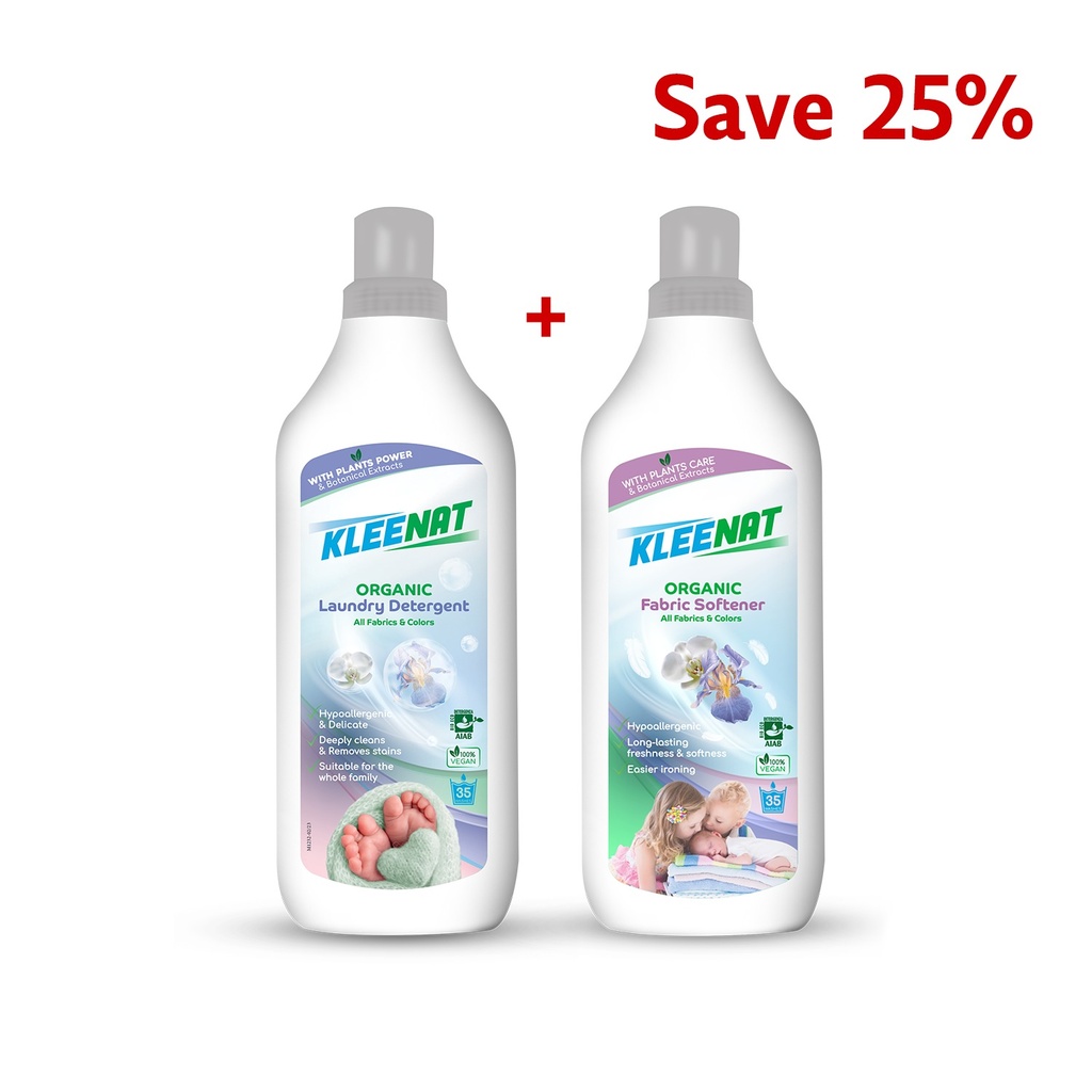 Kleenat Detergent + Softener @ -25%