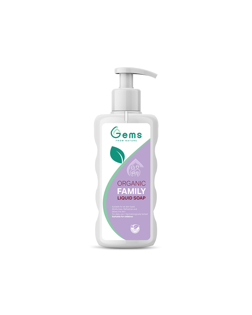 Gems Organic Family Liquid Soap 425 ml
