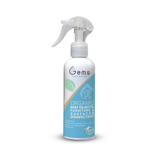 [5287001433890] Gems Organic Baby Objects, Furniture and Surfaces Disinfectant 150 ml