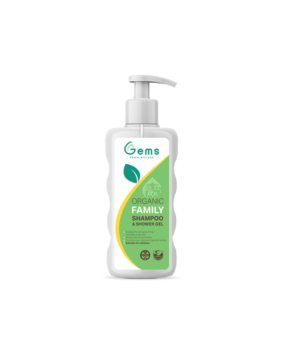 Gems Organic Family Shampoo & Bodywash 425 ml